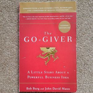 4/$20 The Go Giver by Bob Burg and John David Mann -‎ Paperback